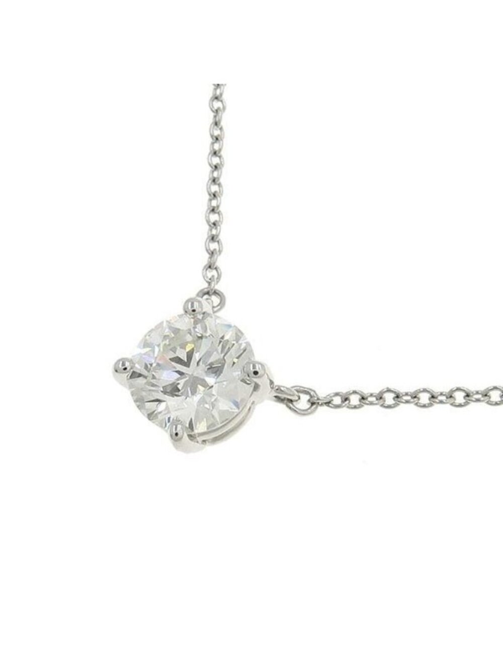 Tiffany & Co Solitaire Diamond Necklace
